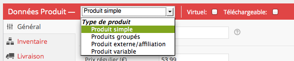 introduction données produits