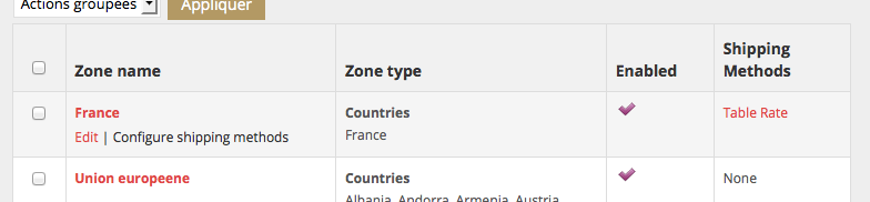 config table rate shipping