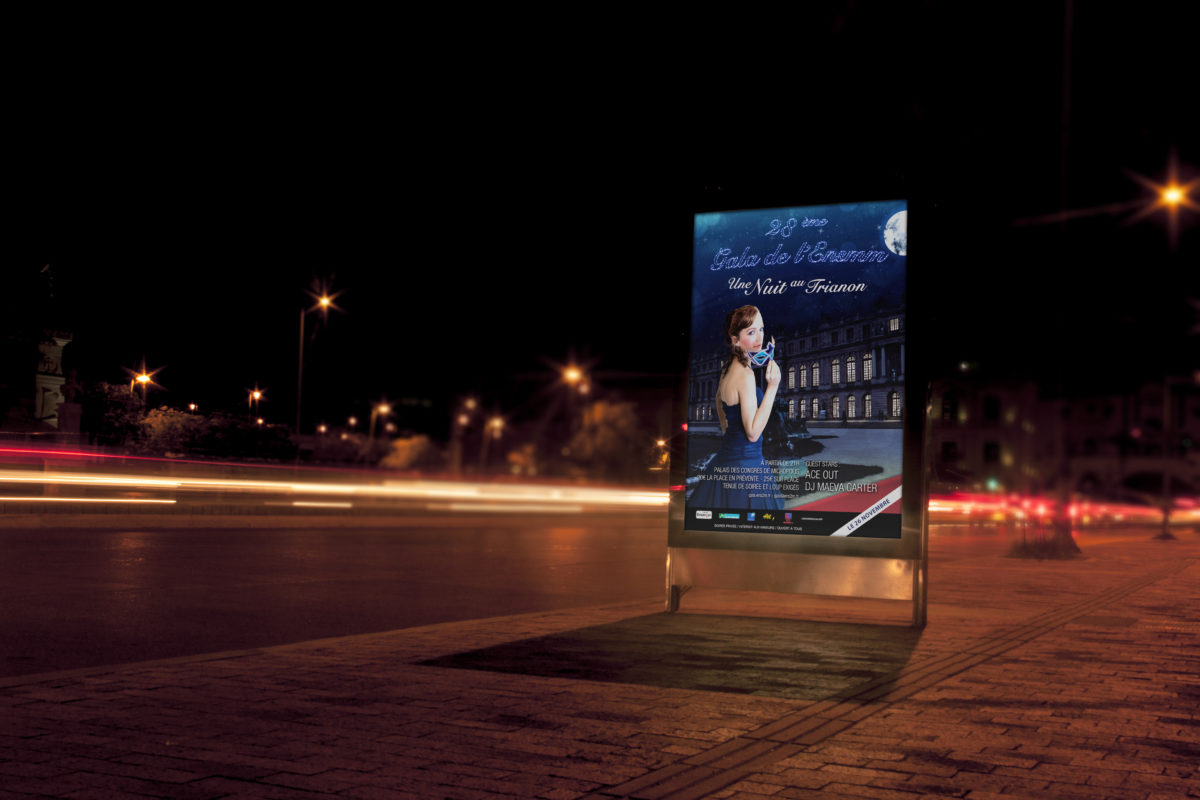 Affiche en situation 1