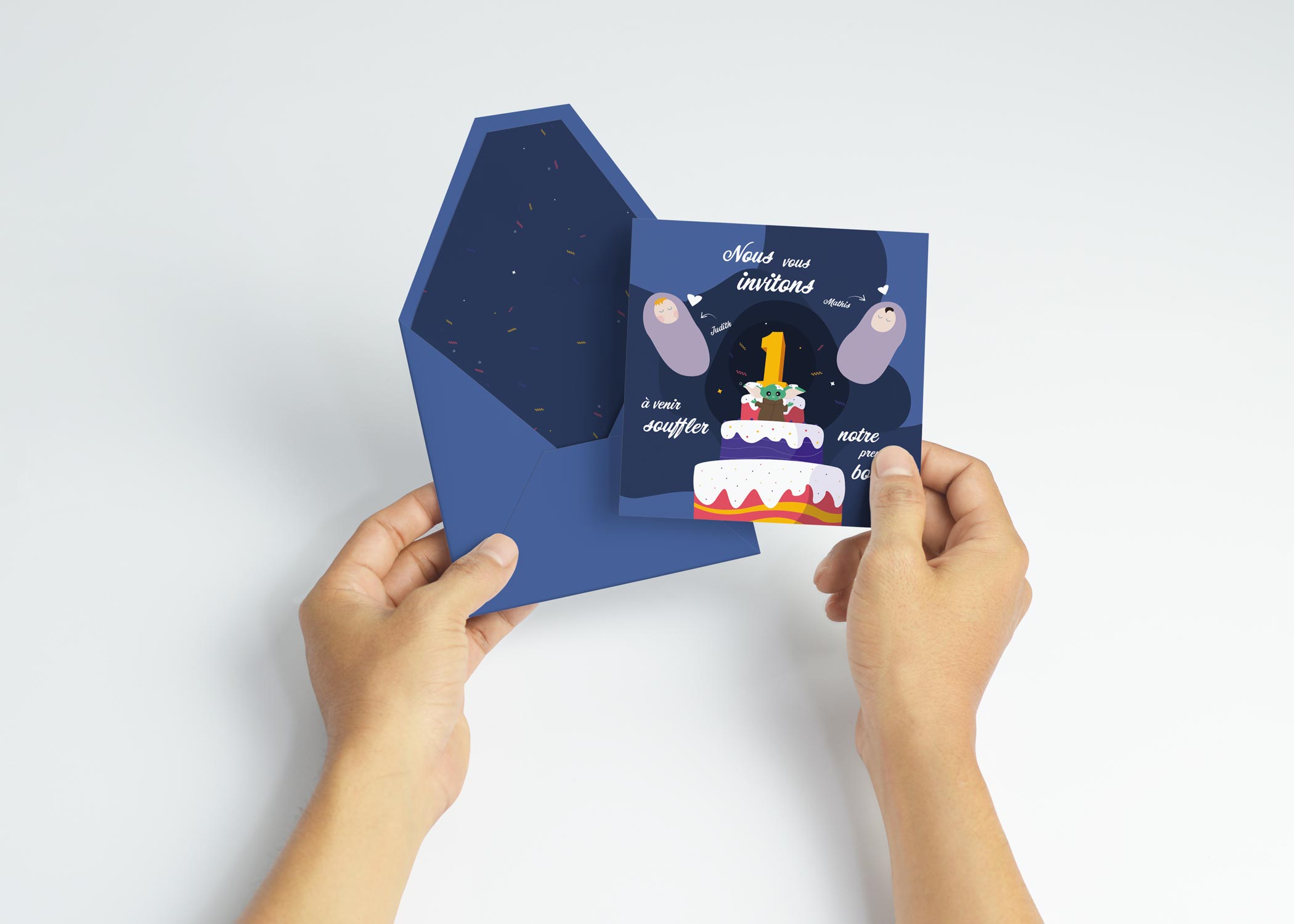 Faire part anniversaire enfant